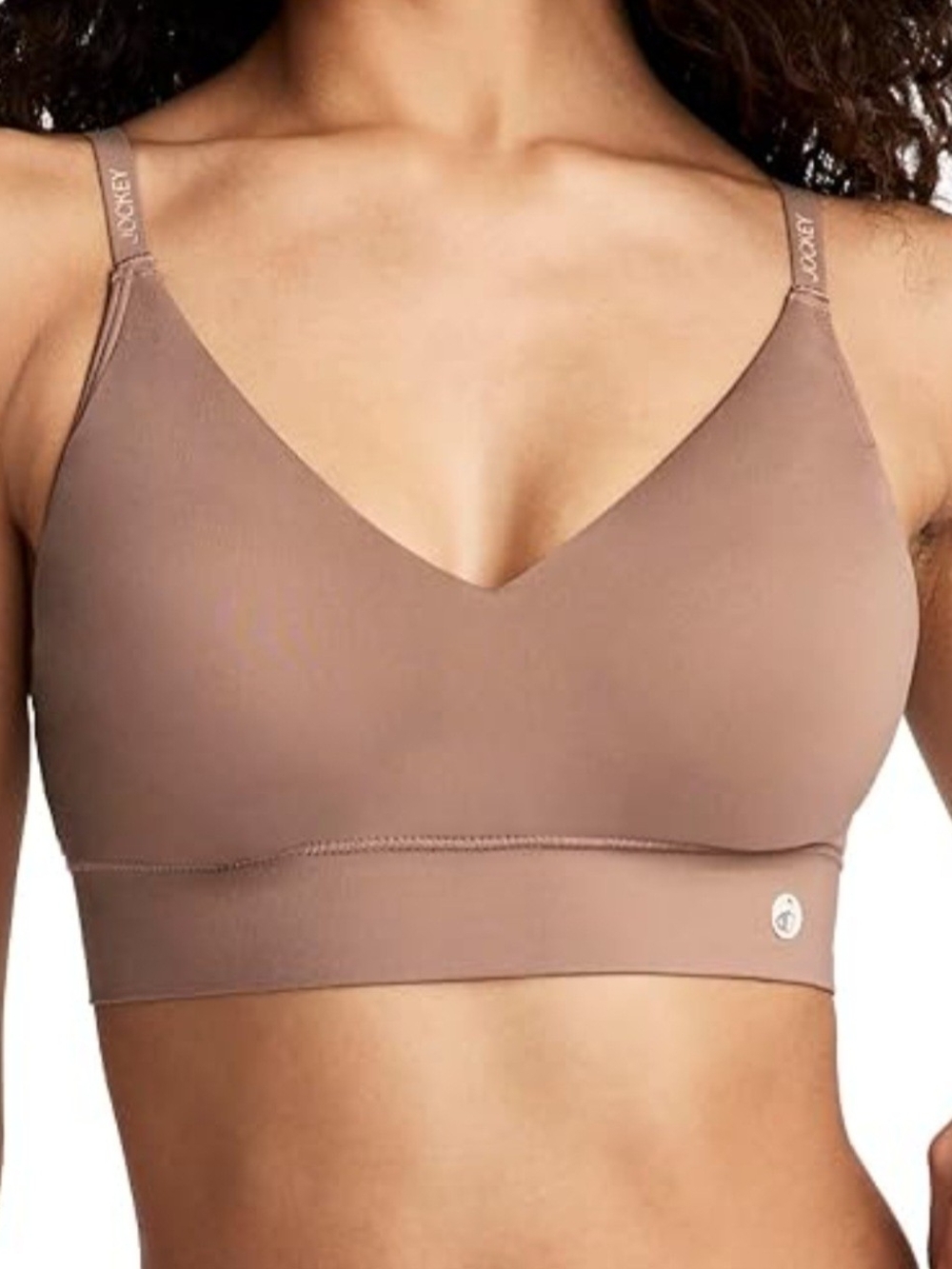 Express Wireless Bralette in Taupe